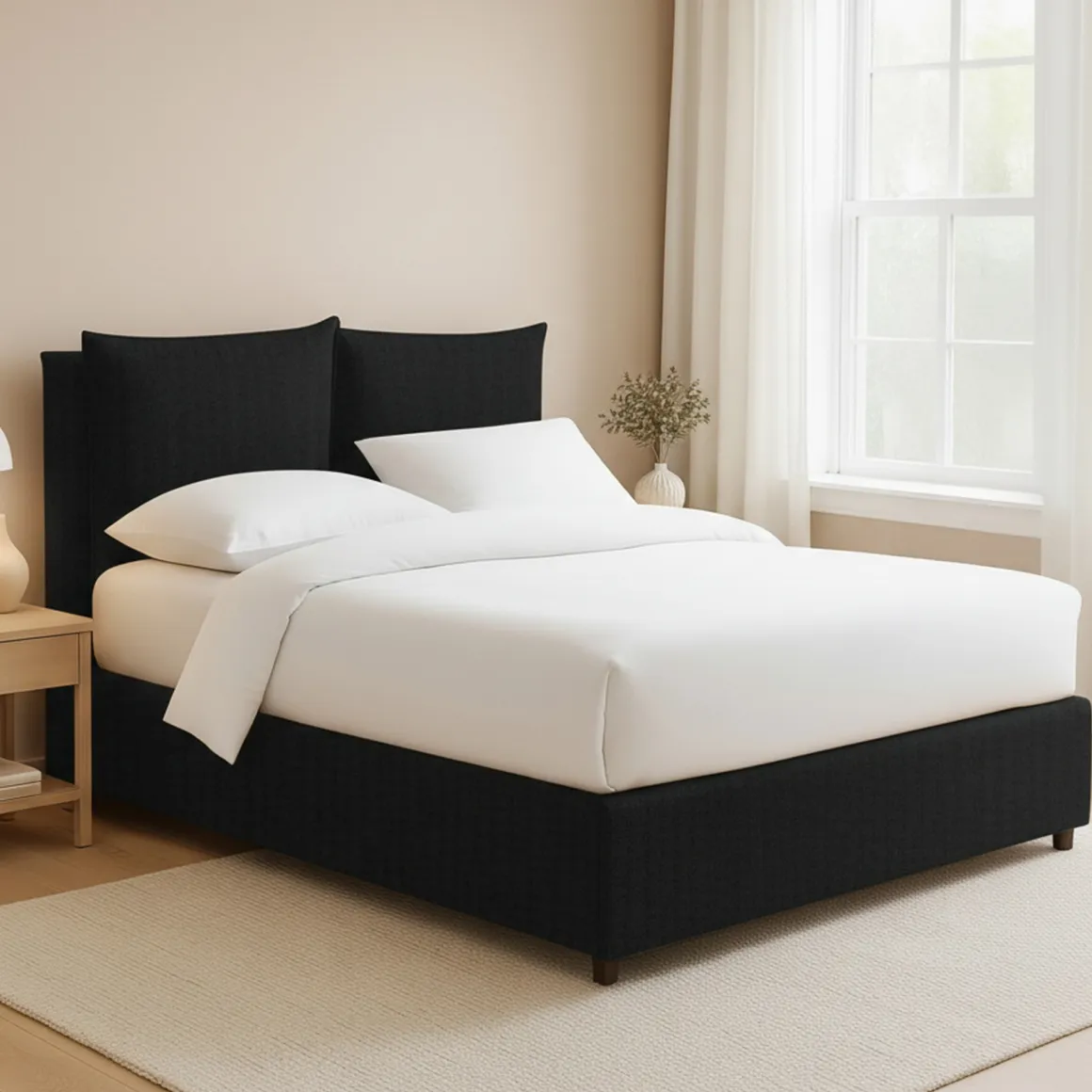 Letti Piazza E Mezza|Letti Piazza E Mezza > Dmora Letto Piazza e Mezza Sfoderabile Contenitore, Dimensione Materasso 120x190 cm - Forli Grigio Scuro