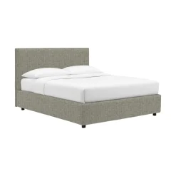 Letti Piazza E Mezza|Letti Piazza E Mezza > Dmora Letto Piazza e Mezza Grigio Sfoderabile Contenitore, Dimensione Materasso 120x190 cm - Ciconio Grigio Sabbia