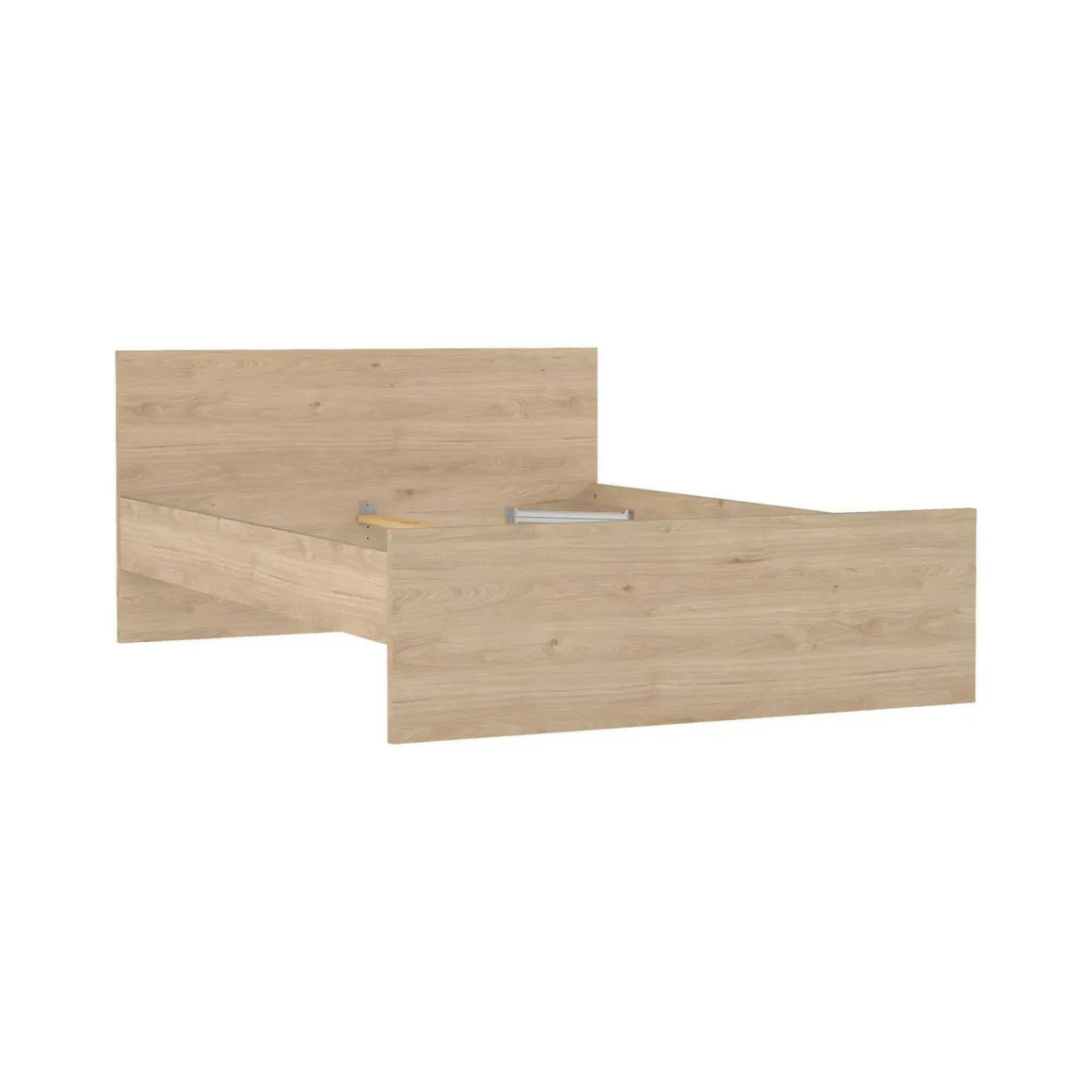 Letto piazza e mezza Gustava, 197x146 h80 cm, Rovere