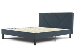 Letti Piazza E Mezza|Letti Piazza E Mezza > Dmora Letto piazza e mezza Hemera, 120x190 cm, Tortora Grigio Tortora