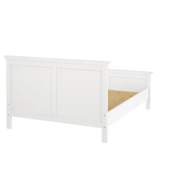 Letto piazza e mezza Saudel, 172x213 h110 cm, Bianco