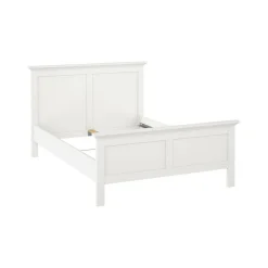 Letti Piazza E Mezza|Letti Piazza E Mezza > Dmora Letto piazza e mezza Umbert, 158x211 h110 cm, Bianco