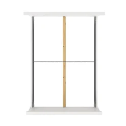 Letti Piazza E Mezza|Letti Piazza E Mezza > Dmora Letto piazza e mezza Umbert, 158x211 h110 cm, Bianco