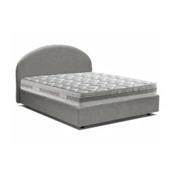 Letti Matrimoniali|Letti Contenitore > Dmora Letto 2 piazze contenitore 175x205cm design - Amida Grigio