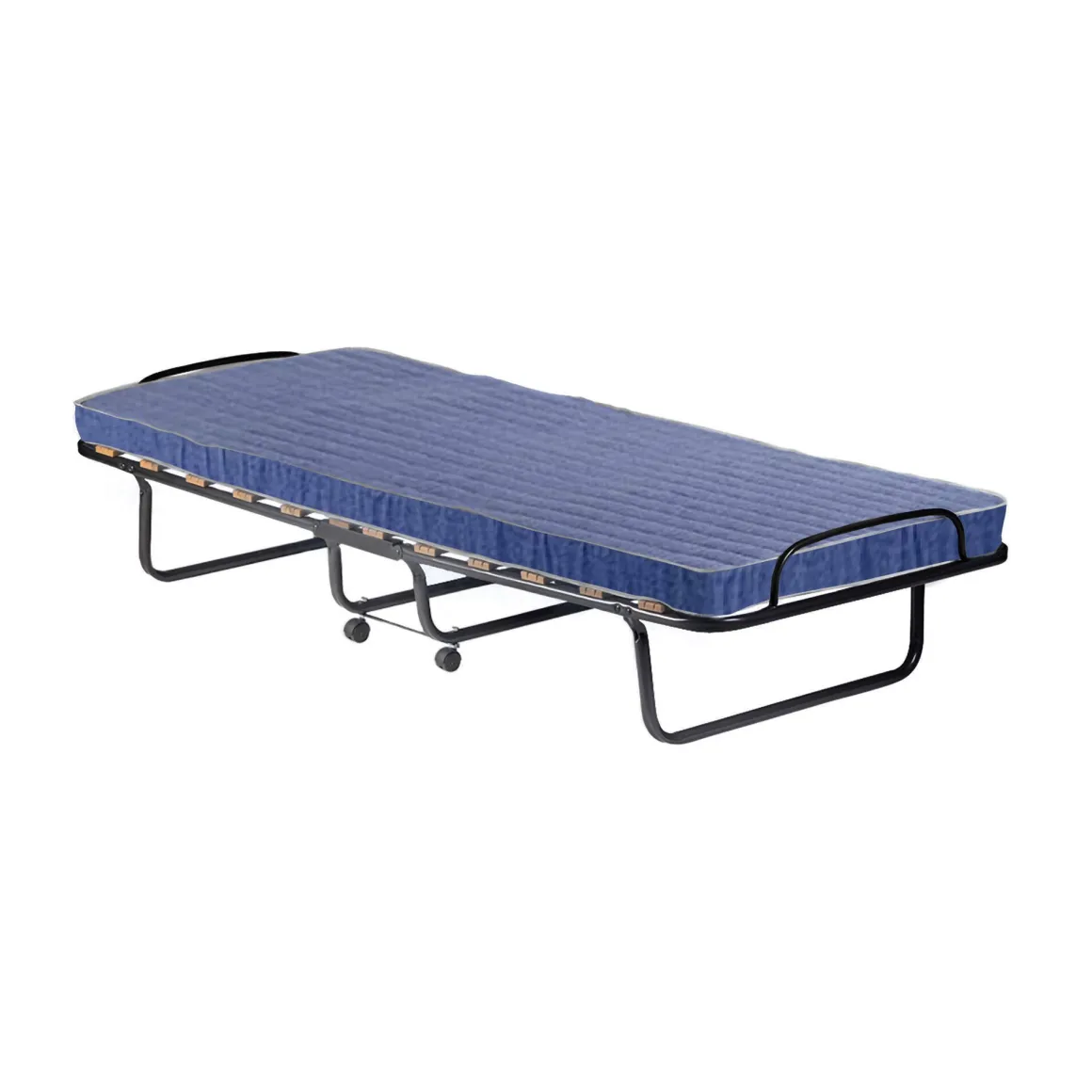 Letti Pieghevoli > Dmora Letto Pieghevole Materasso Incluso Sfoderabile, Dimensione Materasso 80x190x10 cm - Peccioli Blu