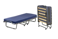 Letto pieghevole Dabambil, 80x190h39 cm, Custodia protettiva su richiesta
