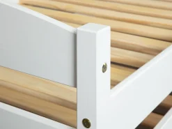 Letti Contenitore|Letti Singoli > Dmora Letto Singolo Contenitore Singolo, - Granze Bianco