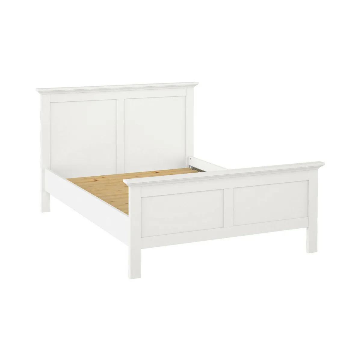 Letti Singoli > Dmora Letto singolo 158x200cm rete inclusa - Arcevia Bianco