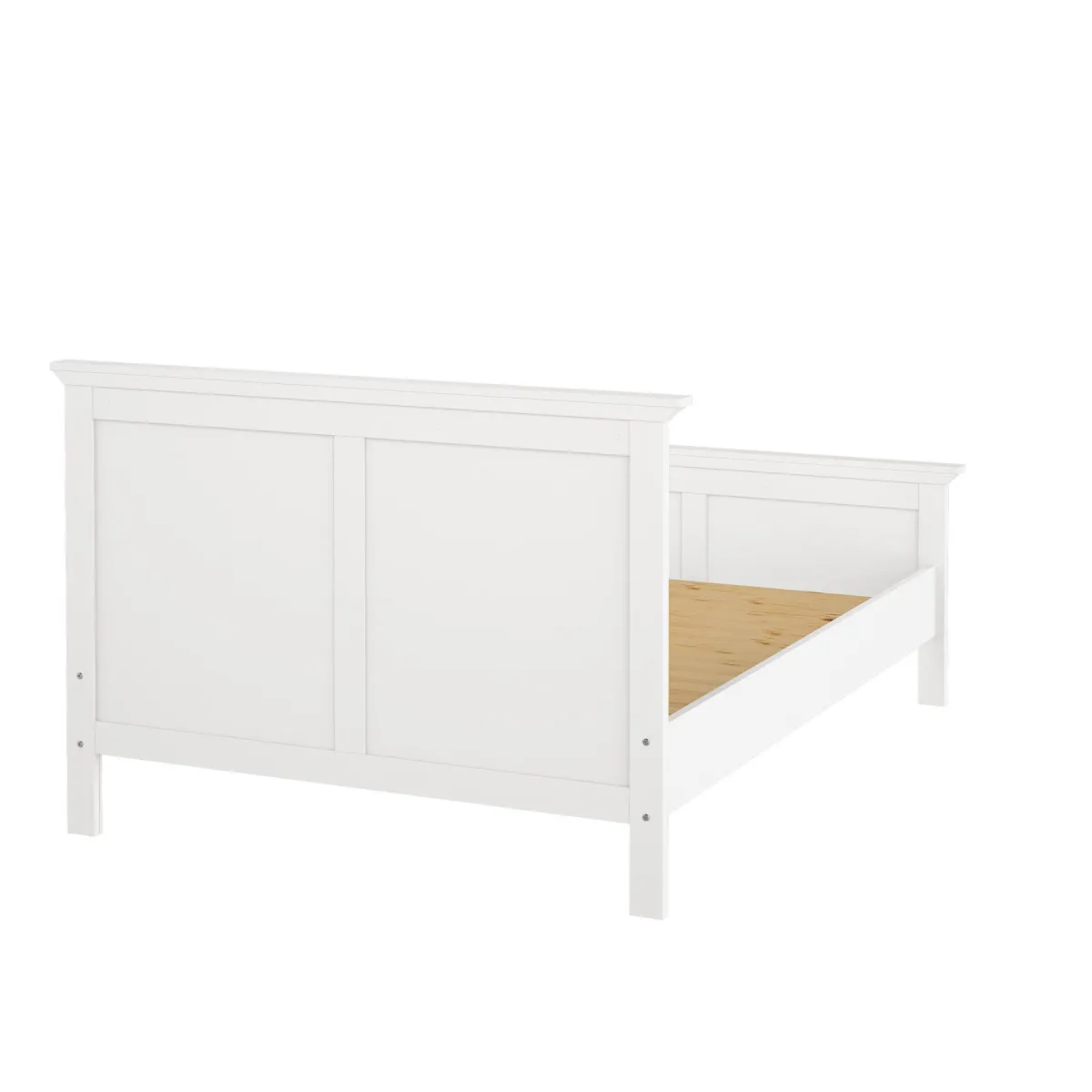 Letti Singoli > Dmora Letto singolo 158x200cm rete inclusa - Arcevia Bianco