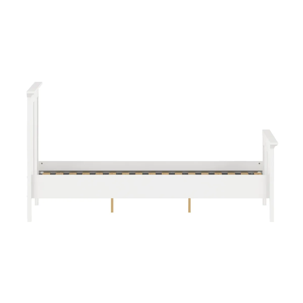 Letti Singoli > Dmora Letto singolo 158x200cm rete inclusa - Arcevia Bianco