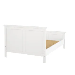 Letto singolo bianco 158x210cm rete inclusa - Clan
