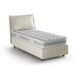 Letto singolo contenitore beige 105x205cm materasso incluso - Animal