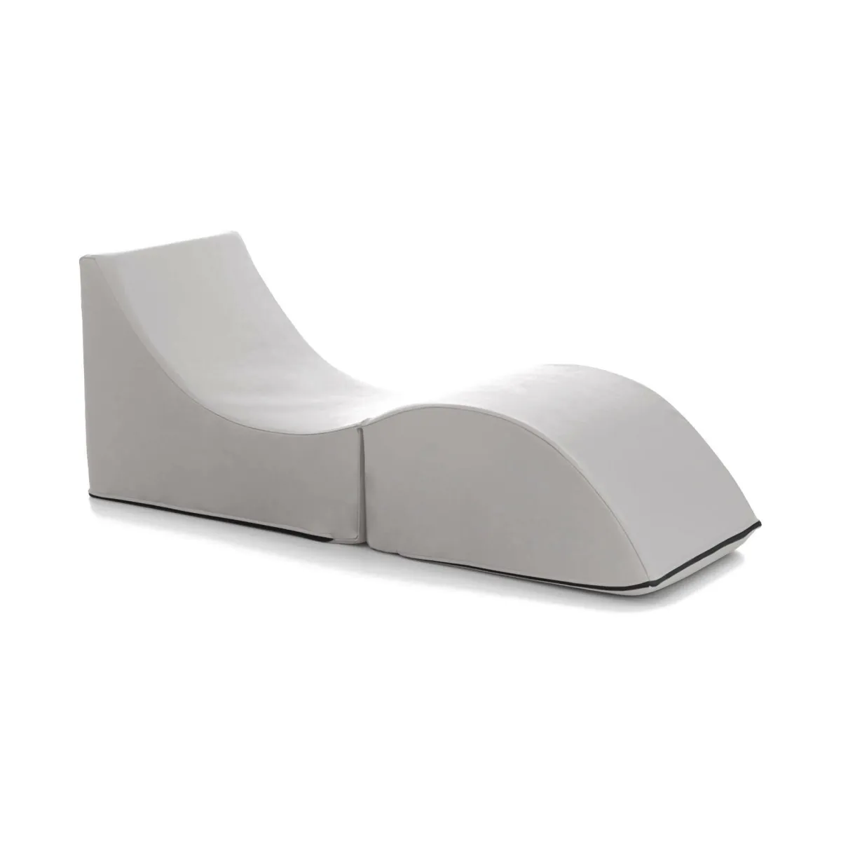 Letti Pieghevoli|Camera Da Letto > Dmora Letto singolo pieghevole 130x50cm - Arbil Bianco