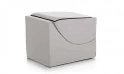 Letti Pieghevoli|Camera Da Letto > Dmora Letto singolo pieghevole 130x50cm - Arbil Bianco