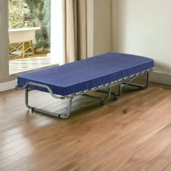 Letto singolo pieghevole 190x80cm blu - Antonietto