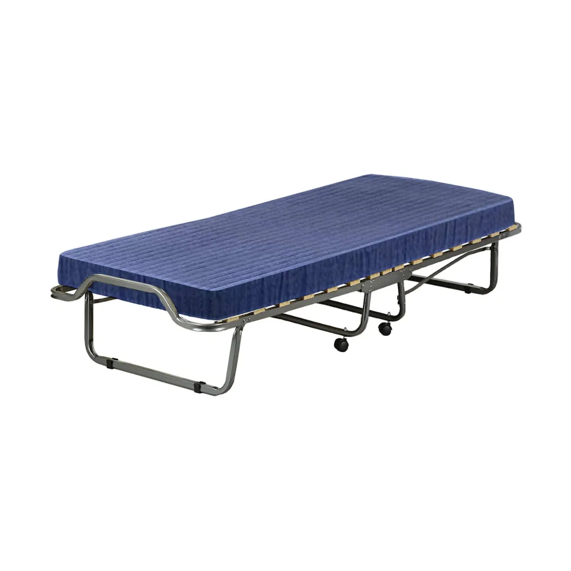 Letto singolo pieghevole 190x80cm blu - Antonietto