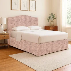 Letto Singolo Rosa Sfoderabile Contenitore, Dimensione Materasso 90x200 cm - Copparo