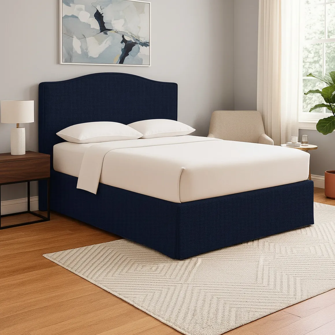 Letti Contenitore|Letti Singoli > Dmora Letto Singolo Sfoderabile Contenitore, Dimensione Materasso 90x200 cm - Iudica Viola Scuro