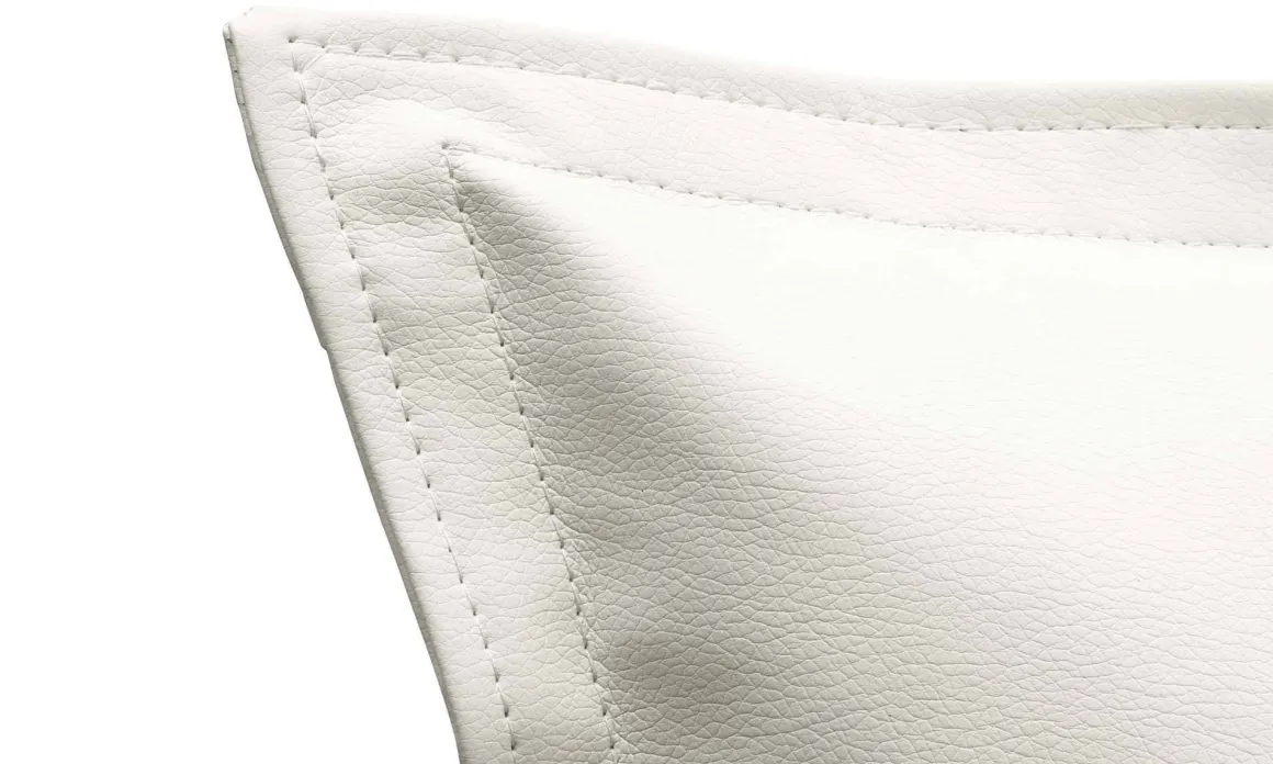 Letto una piazza contenitore bianco 105x215cm rivestimento in ecopelle - Assoreta