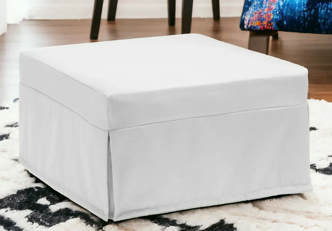 Letto una piazza pieghevole 80x80cm bianco - Abak