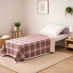 Letti Pieghevoli|Camera Da Letto > Dmora Letto una piazza pieghevole 80x80cm - Abak Rosso