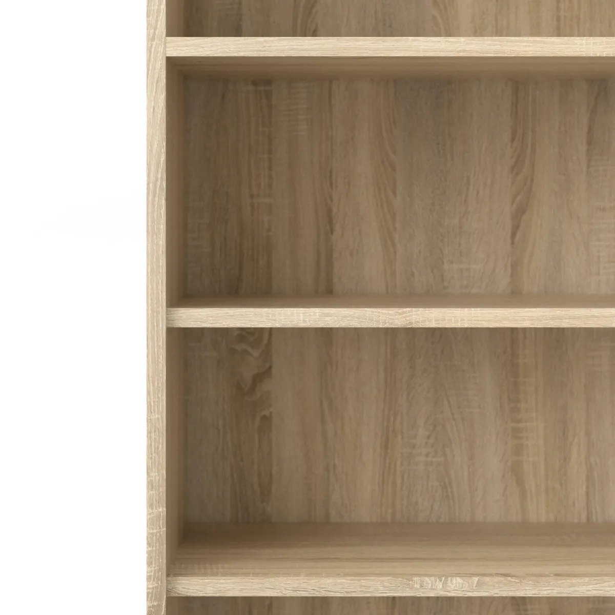Librerie > Dmora Libreria alta in legno 89x221h cm - Armon Marrone Quercia