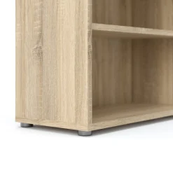 Librerie > Dmora Libreria alta in legno 89x221h cm - Armon Marrone Quercia