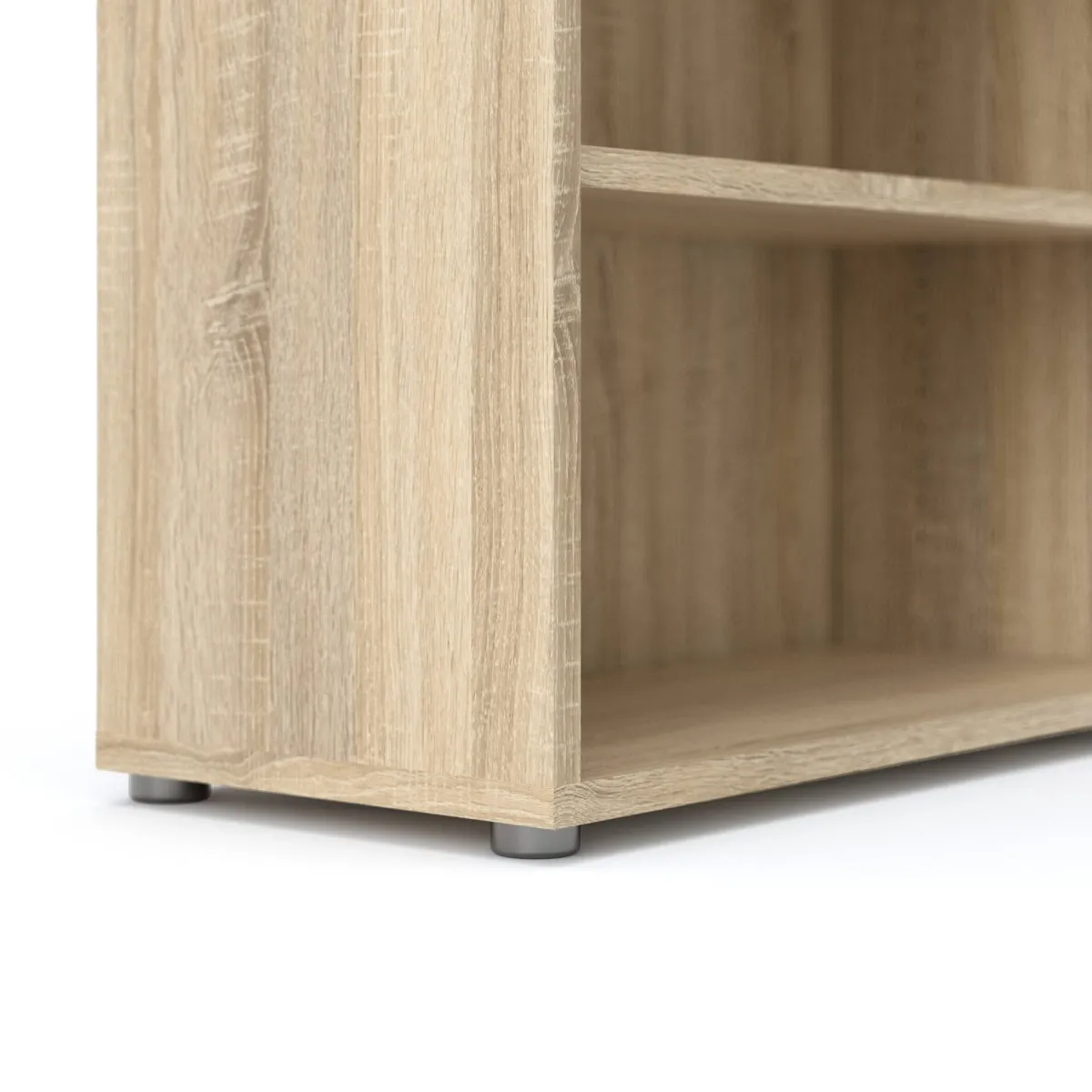 Librerie > Dmora Libreria alta in legno 89x221h cm - Armon Marrone Quercia