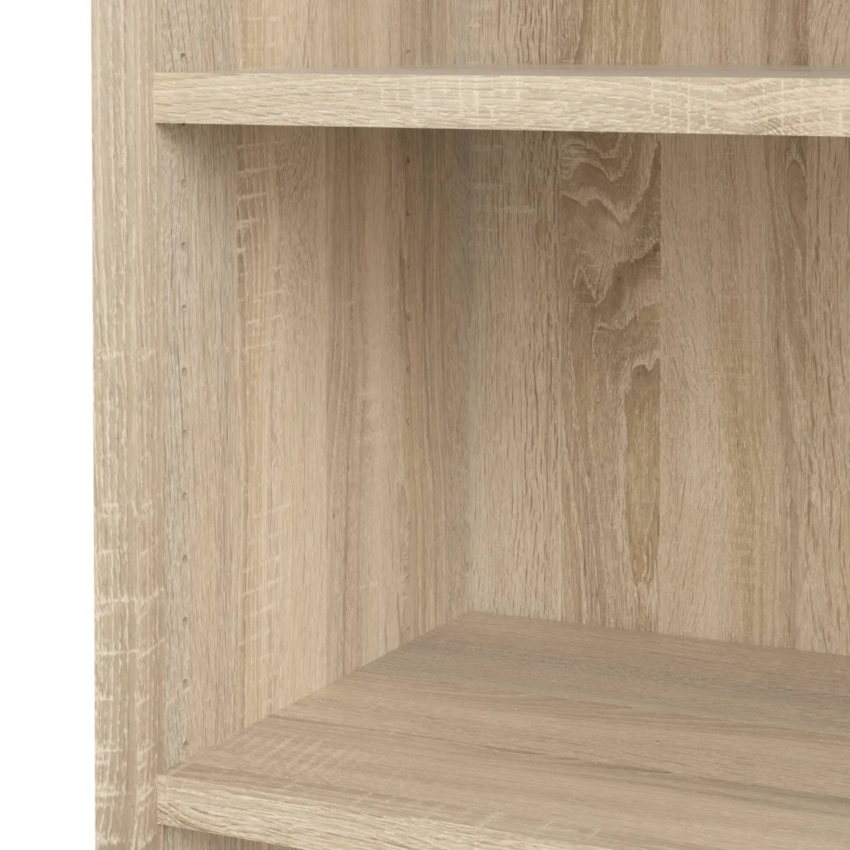 Librerie > Dmora Libreria alta in legno 89x221h cm - Armon Marrone Quercia