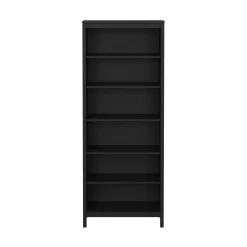 Libreria alta nera 78x199h cm - Sinlaku