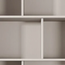 Librerie > Dmora Libreria Beige oro 2 Cassetti 4 Ripiani 88x38x194h cm, con Piedini - Kabavasi Oro, Beige