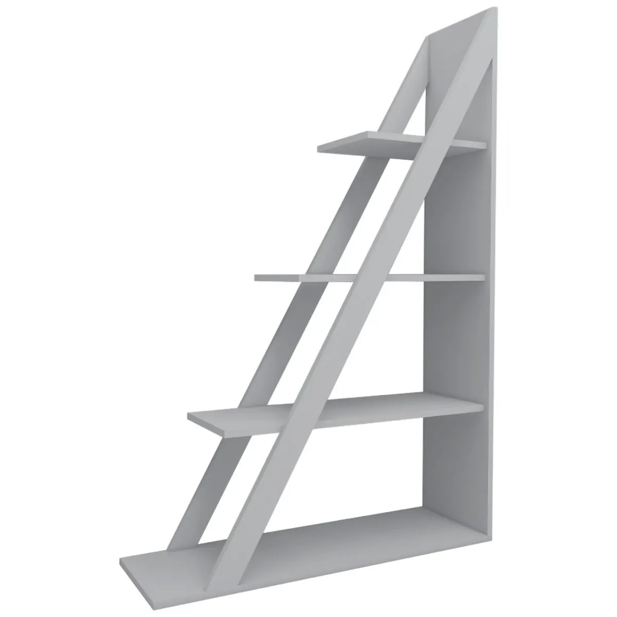 Librerie > Dmora Libreria 3 Ripiani Installazione Libera 100x30x150h cm, Struttura Verticale - Camaiore Bianco