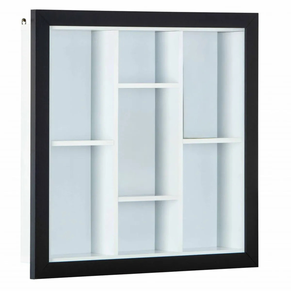 Librerie > Dmora Libreria 4 Ripiani Struttura Verticale 67x67x14h cm, - Tripi Bianco