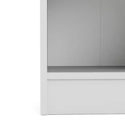 Libreria chic bianca 40x203h cm - Greg