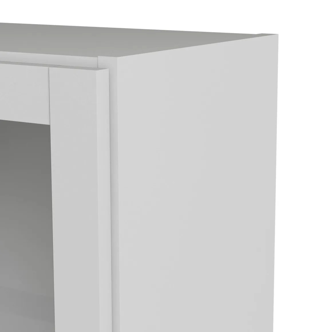 Libreria chic bianca 40x203h cm - Greg