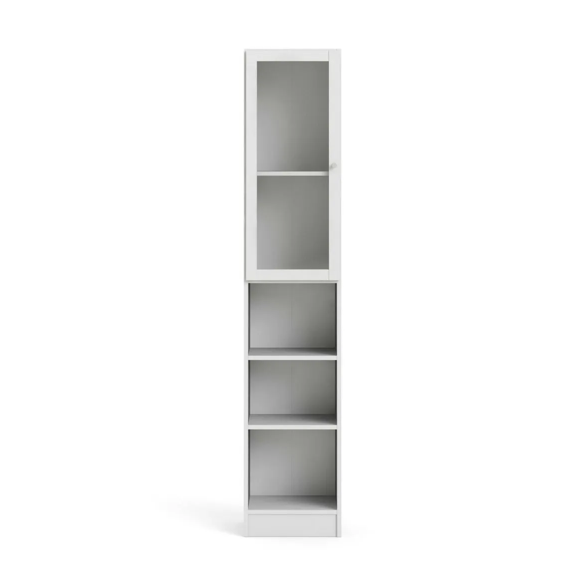 Libreria chic bianca 40x203h cm - Greg