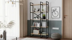 Libreria divisoria quercia 87x175h cm - Isla