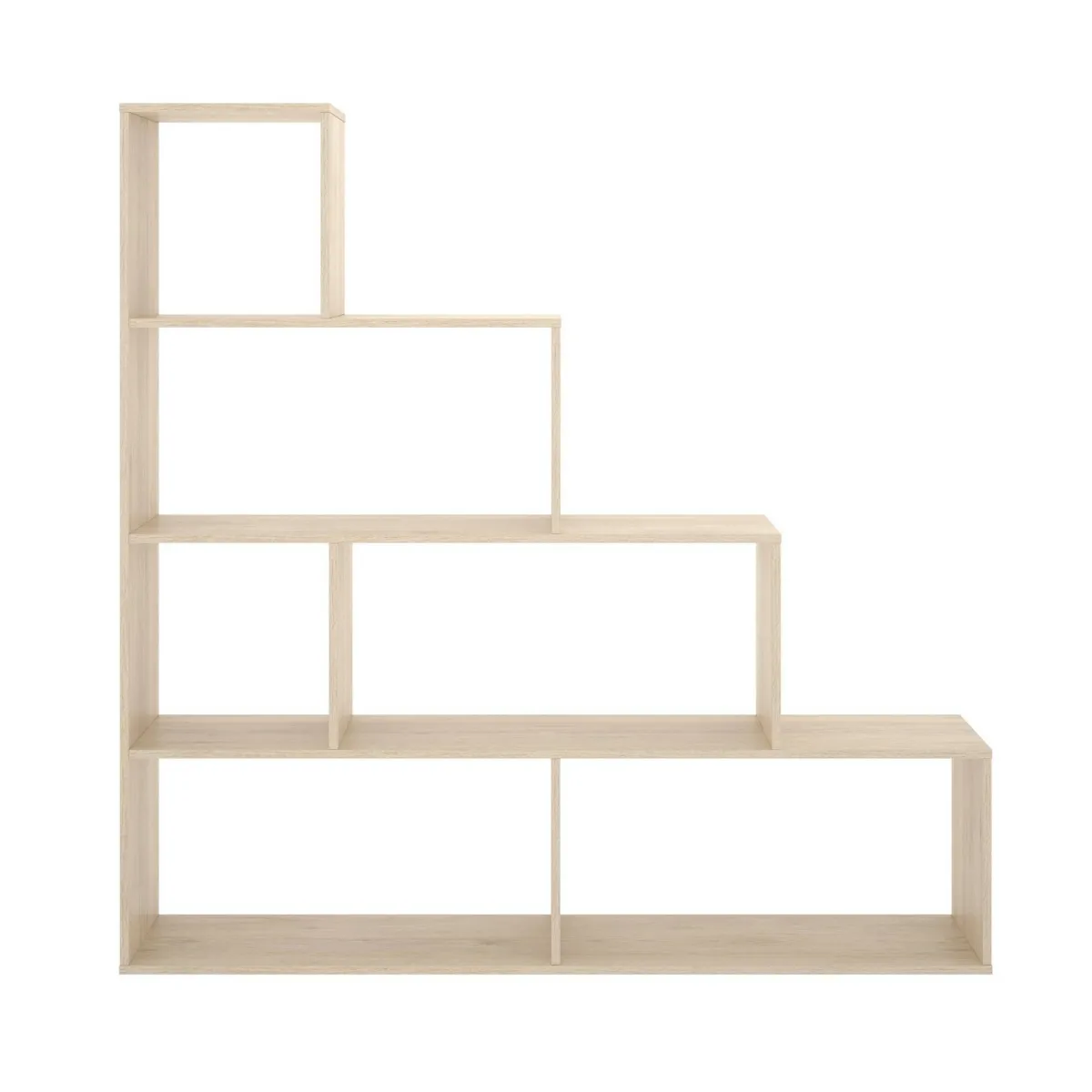 Librerie|Ufficio > Dmora Libreria divisoria rovere 145x145h cm - Apofi Marrone Rovere