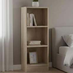 Librerie|Ufficio > Dmora Libreria economica quercia 84x89h cm - Naruto Marrone Quercia