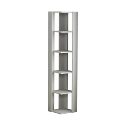 Librerie > Dmora Libreria elegante bianca 34x161h cm - Akash Bianco