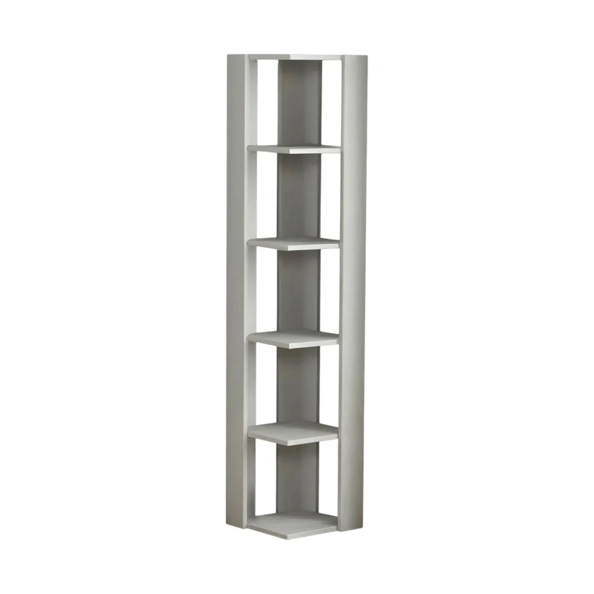 Librerie > Dmora Libreria elegante bianca 34x161h cm - Akash Bianco