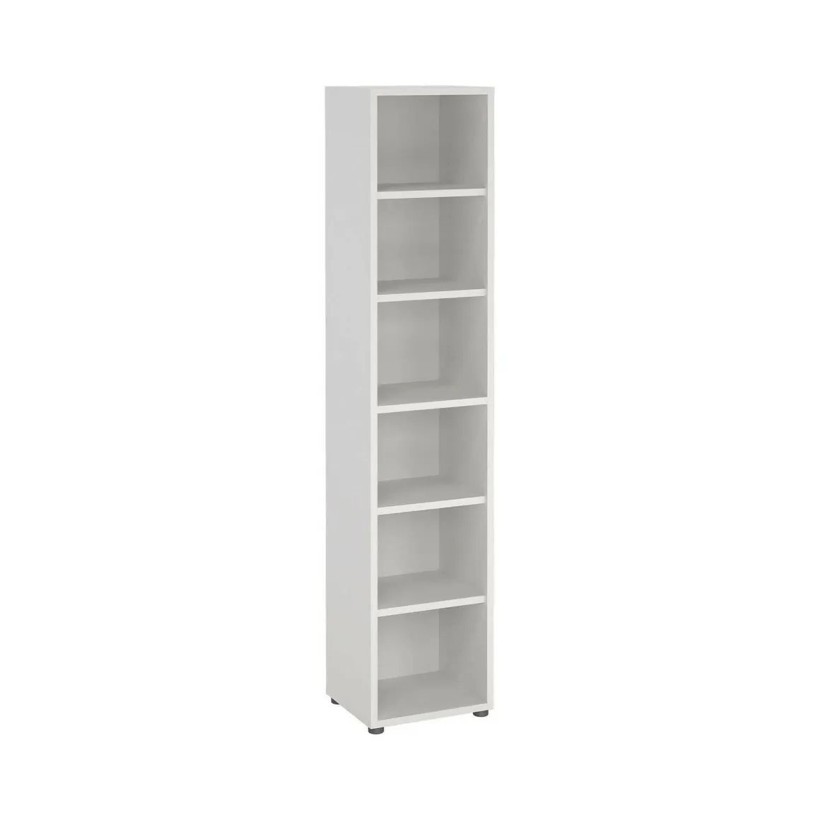 Libreria elegante bianca 47x221h cm - Pabuk