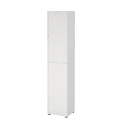Libreria elegante bianca 47x221h cm - Pabuk