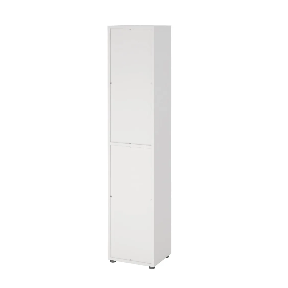 Libreria elegante bianca 47x221h cm - Pabuk