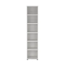 Libreria elegante bianca 47x221h cm - Pabuk