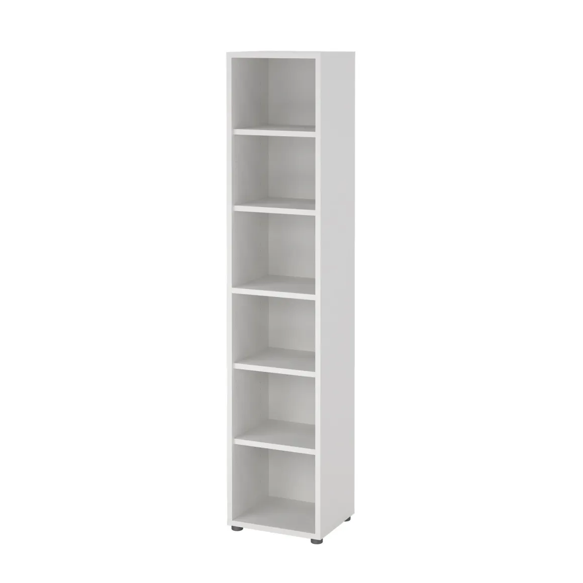 Libreria elegante bianca 47x221h cm - Pabuk