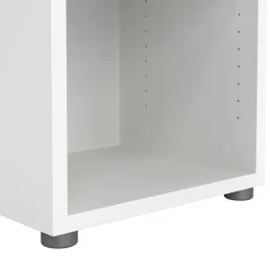 Libreria elegante bianca 47x221h cm - Pabuk