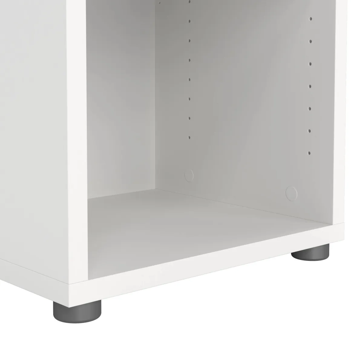 Libreria elegante bianca 47x221h cm - Pabuk