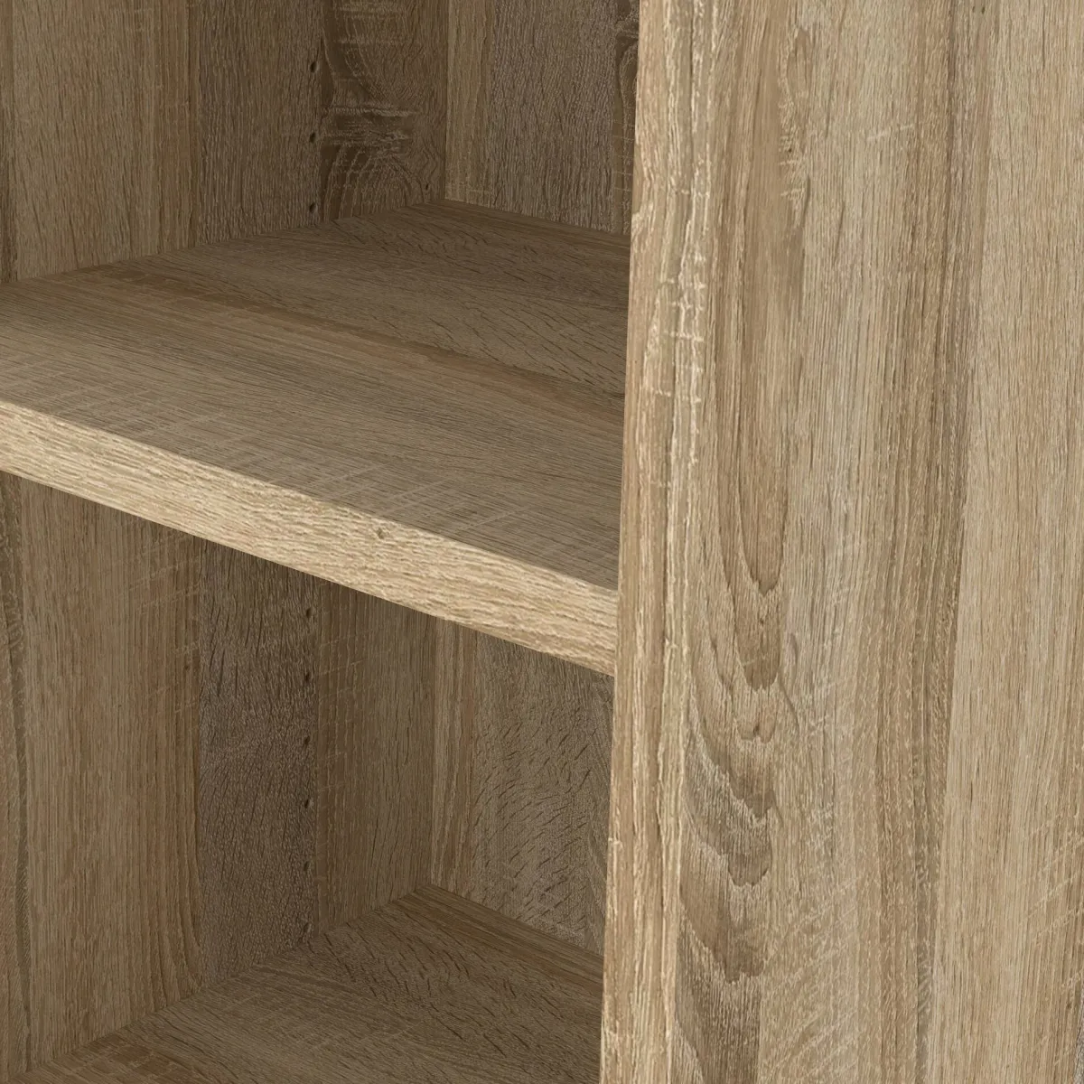Librerie > Dmora Libreria elegante quercia 47x113h cm - Minsk Marrone Quercia