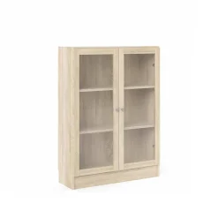 Libreria elegante quercia 79x107h cm - Amphan